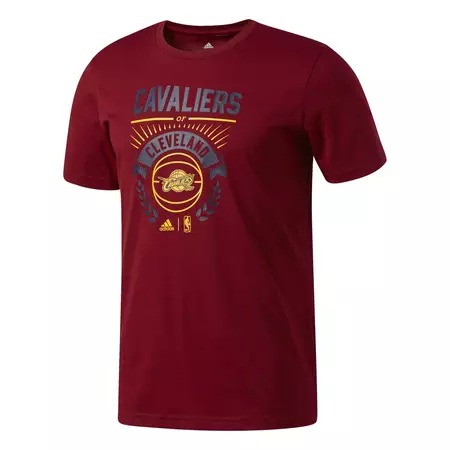 Adidas NBA Cleveland Cavaliers Graphic 4 Tee (burdeos)