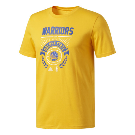 Adidas NBA Golden State Warriors Graphic 4 Tee (amarillo)