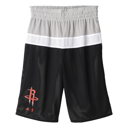 Adidas NBA Short Niño Houston Rockets Winter Hoops Rev (Black/White/Grey)