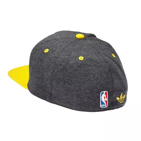 Adidas Original NBA Gorra Lakers Fitted (gris/amarillo)