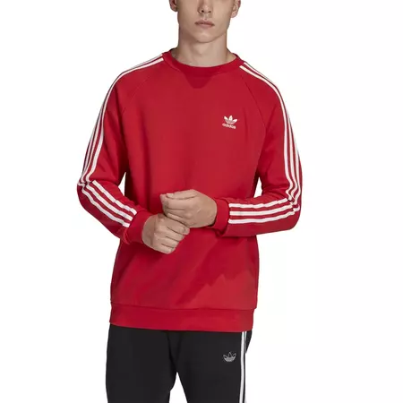 Adidas Originals 3-Stripes Crewneck Sweatshirt