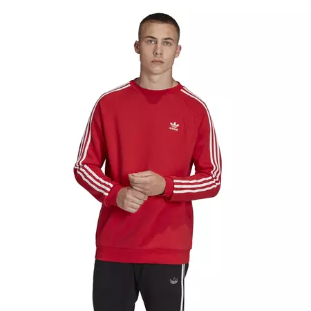 Adidas Originals 3-Stripes Crewneck Sweatshirt