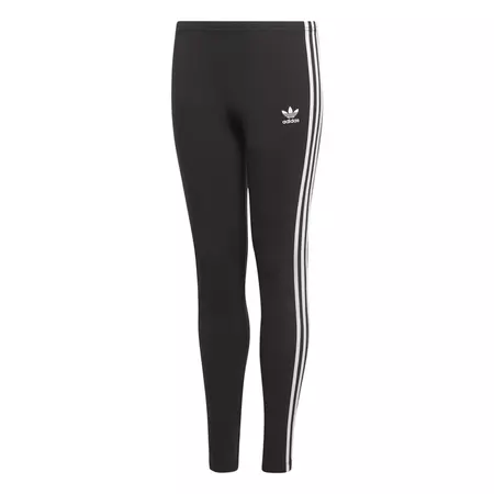 Adidas Originals Girls 3-Stripes Leggings