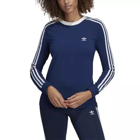 Adidas Originals 3-Stripes Long Sleeve Tee