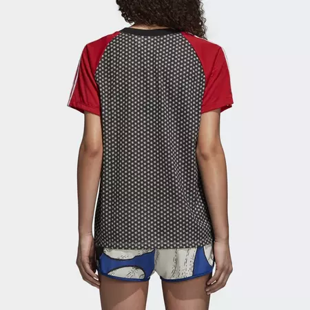 Adidas Originals 3-Stripes Tee "Tropical Pineapple Fruit"
