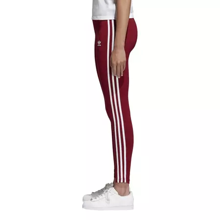 Adidas Originals 3 Stripes Tight (Collegiate Burgundy)