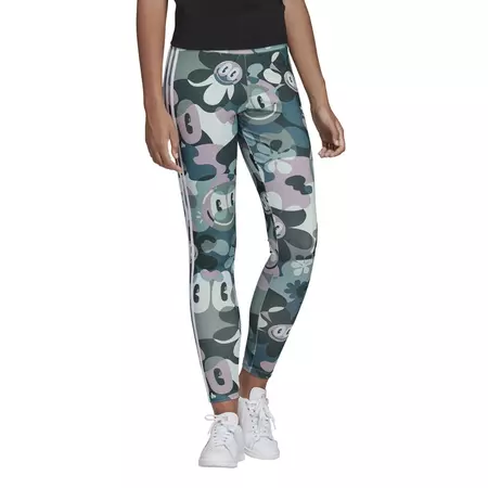 Adidas Originals 3-Stripes Tights "Gallery Camo Smile"