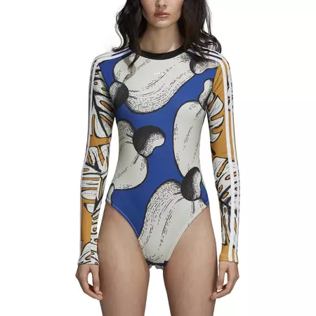 Adidas Originals Bodysuit Longsleeve "Tropical Cashew Fruit"