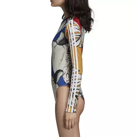 Adidas Originals Bodysuit Longsleeve "Tropical Cashew Fruit"