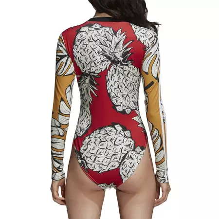 Adidas Originals Bodysuit Longsleeve "Tropical Cashew Fruit"
