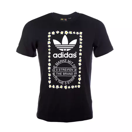 Adidas Originals Camiseta Graphic Daisy Flowers By Pharrell Williams