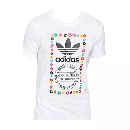 Adidas Originals Camiseta Graphic Daisy Flowers By Pharrell Williams