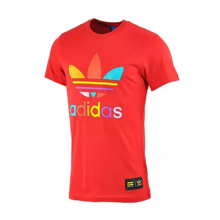 Adidas Originals Camiseta Mono Color Trefoil Pharrell Williams (roja)