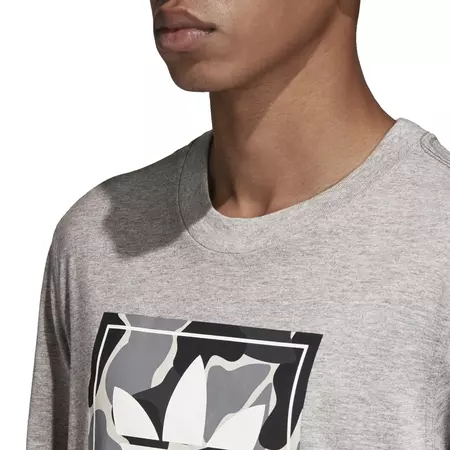 Adidas Originals Camo Tounge Label Tee (medium grey)
