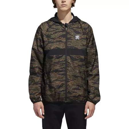 ADIDAS ORIGINALS CAMOUFLAGE BB WIND PACKABLE JACKET (CAMO)