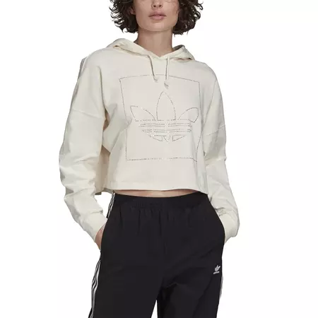 Adidas Originals Crop Hoodie Sweat