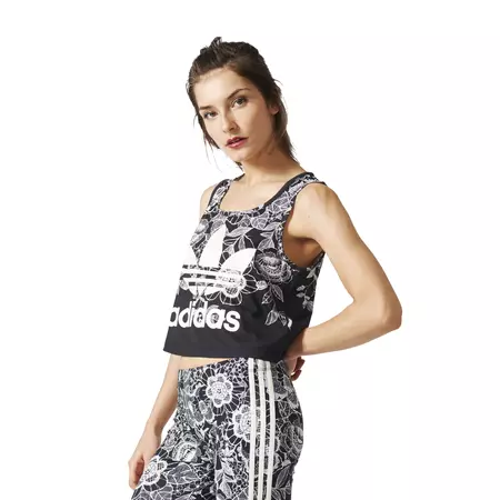 Adidas Originals Farm Florido Loose Crop Top "Floral Vintage" (multicolor)