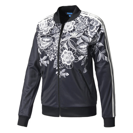 Adidas Originals Farm Florido Superstar Track Jacket "Floral Vintage" (black/white)