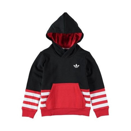 Adidas Originals FL J Hoodie (black/red/white)