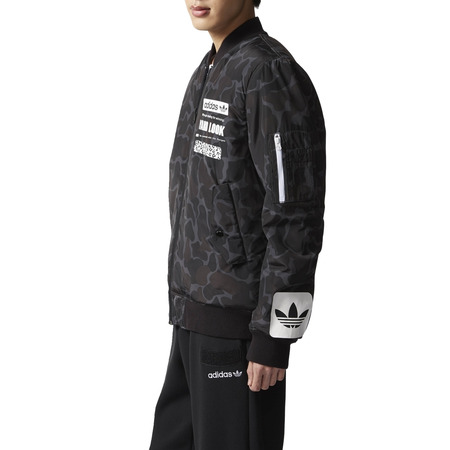 Adidas Originals Graphic Reversible Bomber Jacket
