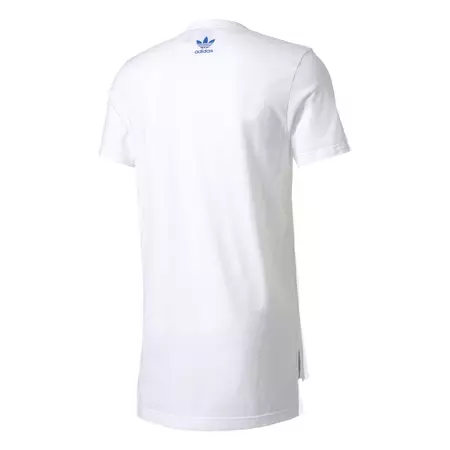Adidas Originals Herringbone Block Tee (white/blue)