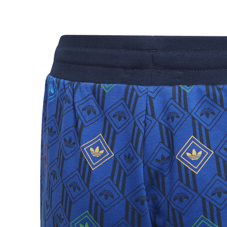 Adidas Originals Junior Trefoil Geometric Print Pants