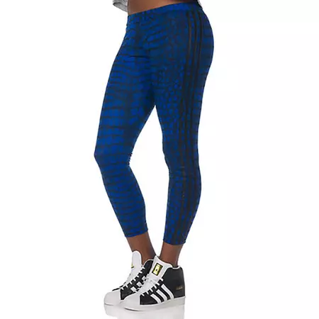 Adidas Originals Legging Mujer New York Printed (azul/negro)