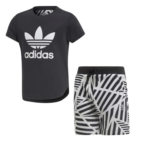 Adidas Originals Logo Trefoil Superstar Set (Black/White)