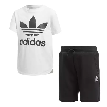 Conjunto Adidas Originals Logo Trefoil Superstar Set (White/Black)