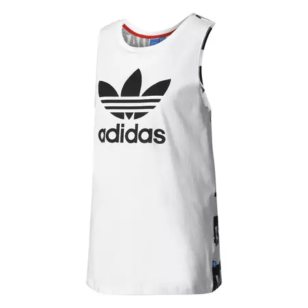 Adidas Originals Loose Trefoil Tank "Berlin" (White/Black)