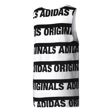Adidas Originals Loose Trefoil Tank "Berlin" (White/Black)