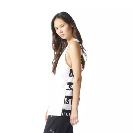 Adidas Originals Loose Trefoil Tank "Berlin" (White/Black)