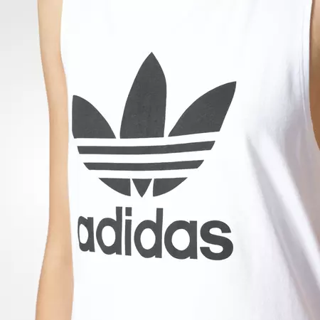 Adidas Originals Loose Trefoil Tank "Berlin" (White/Black)