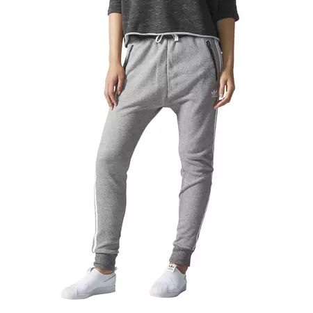 Adidas Originals Low Crotch Cuf Pants Woman´s (Medium Grey Heather)