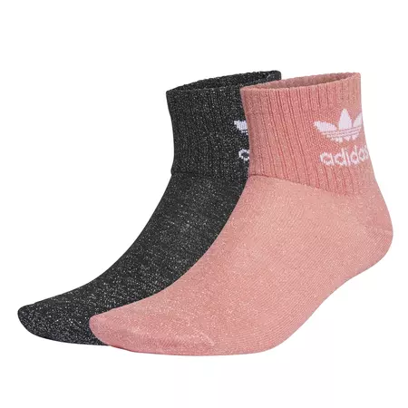 Adidas Originals Mid Ankle Full Glitter Sock 2PP
