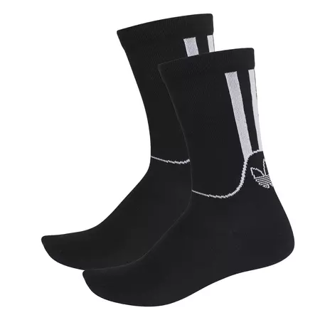 Adidas Originals SPRT Mid Cut Solid Crew Sock 2 pack
