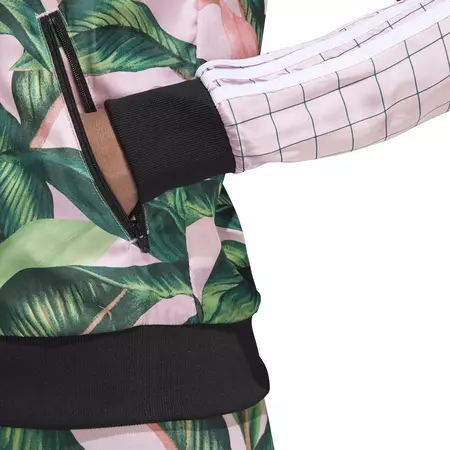ADIDAS ORIGINALS SST TRACK JACKET W "TROPICAL LEAF" (MULTICOLOR)
