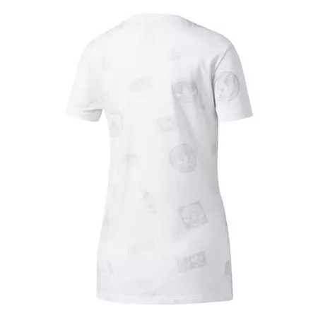 Adidas Originals Stamp Logo Trefoil Tee W (White)
