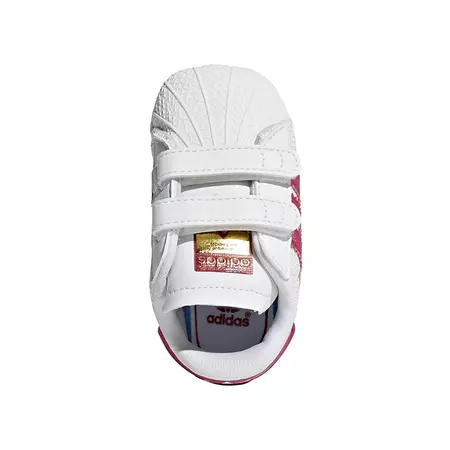 Adidas Originals Superstar Crib (white / bold pink)