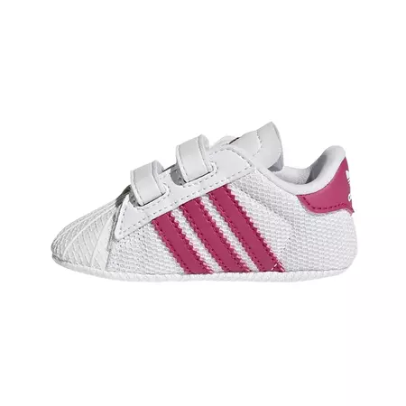 Adidas Originals Superstar Crib (white / bold pink)