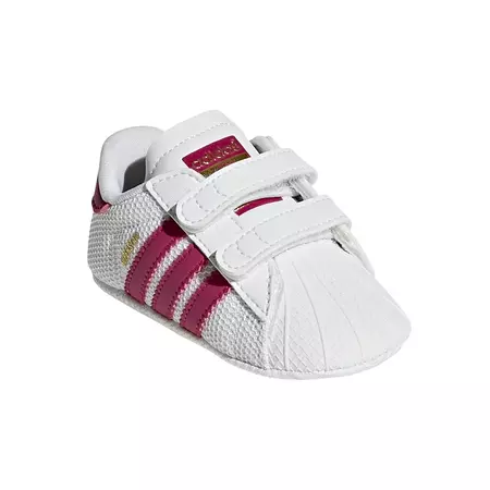 Adidas Originals Superstar Crib (white / bold pink)