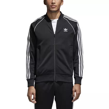 Adidas Originals Superstar Track Top (Black/ White)