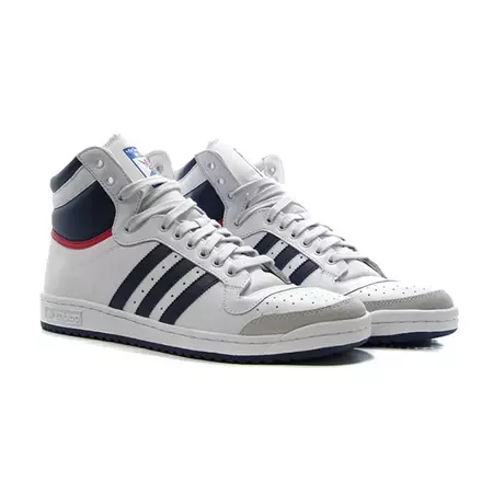 Adidas Originals Top Ten HI (blanco/marino/rojo)