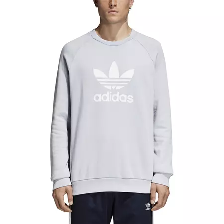 Adidas Originals Trefoil Crew (Light Blue)