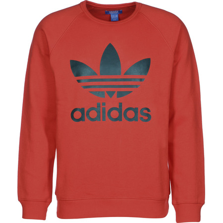 Adidas Originals Trefoil Crew Sweatshirt (rojo/negro)