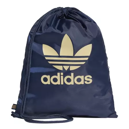 Adidas Originals Trefoil Gym Sack (Collegiate Navy / Raw Sand)