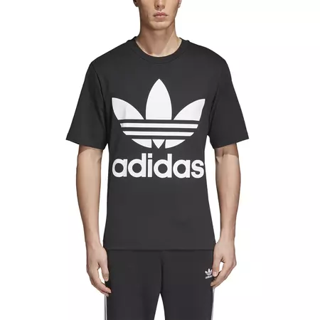 Adidas Originals Trefoil Oversize Tee Black