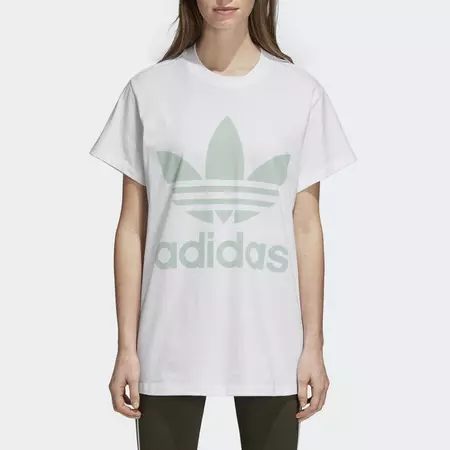 Adidas Originals Big Trefoil Oversize Tee W (White)