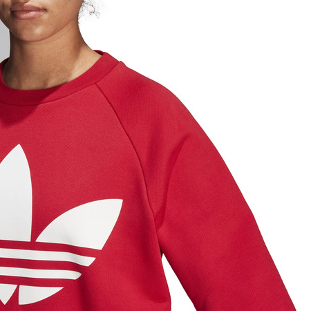 Adidas Originals Trefoil Oversized Crew W (Real Red)