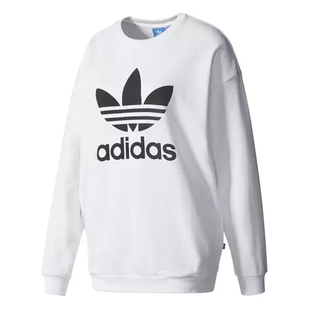 Adidas Originals Trefoil Sweatshirt W (white/black)
